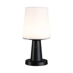 Lámpara de mesa solar LED Ilanga de Paulmann, antracita, 30 cm, IP44