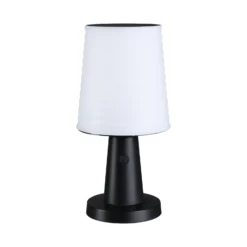 Lámpara de mesa solar LED Ilanga de Paulmann, antracita, 30 cm, IP44