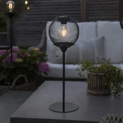 Lámpara de mesa solar LED Sunlight con malla