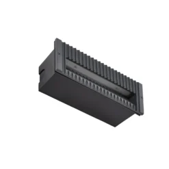 Lámpara de pared LED empotrable Lucande Tavion, 25 cm, antracita, IP65