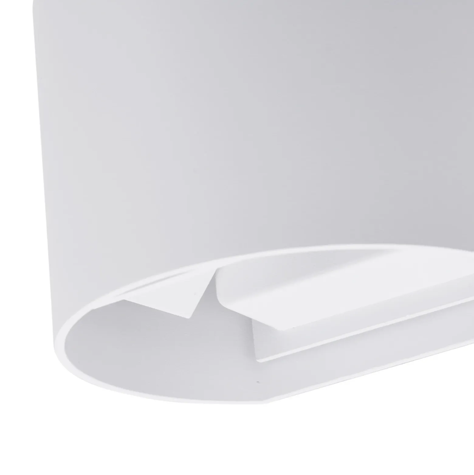 Lámpara de pared LED para exteriores Nivar de Lindby, redonda, blanca, de