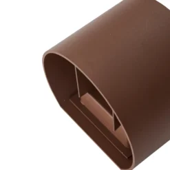Lámpara de pared LED para exteriores Nivar de Lindby, redonda, óxido, metal,
