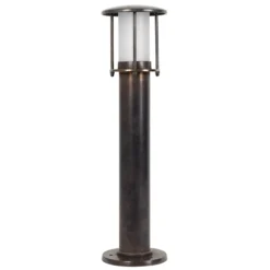 Lámpara de pie Brass Resident 2, bronce