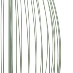 Lámpara de pie LED exterior Lucande Richi, verde, altura 90 cm, IP44