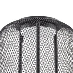 Lámpara de pie LED exterior Lucande Korvyn, negra, 80 cm, IP44