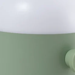 Lámpara de sobremesa recargable Lindby LED para exteriores Isaline, verde,