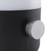 Lámpara de sobremesa recargable Lindby LED para exteriores Isaline, negra,