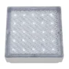 Lámpara de suelo empotrable LED Walkover, IP68 15x15cm