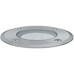 Lámpara de suelo LED empotrable Paulmann Special, IP67, Ø 11 cm
