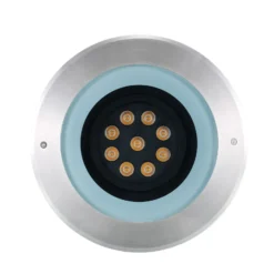 Lámpara de suelo LED empotrable Interrata L de Sylvania, Ø 26 cm, IP65