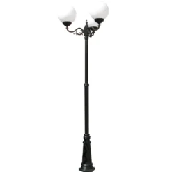 Lámpara de techo 1144, 3 luces, negro/blanco