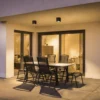 Lámpara de techo para exterior SLV Big Theo LED, antracita