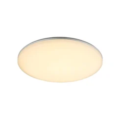 Lámpara de techo para exterior Dori, Ø 33 cm, blanca, plástico, IP54