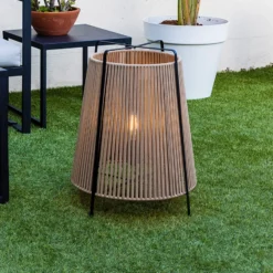 Lámpara de terraza Akane, beige