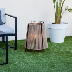 Lámpara de terraza Akane, beige