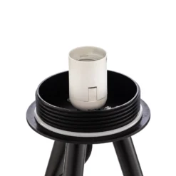 Lámpara de terraza Lucande Trivira, altura 130 cm, trípode