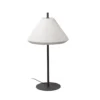 Lámpara de terraza Saigon IP65, altura 120 cm, blanco
