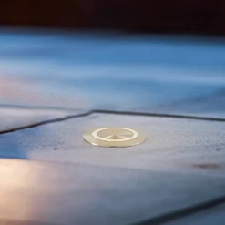 Lámpara empotrable híbrida Mini LED de BRUMBERG con forma de anillo