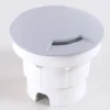 Lámpara empotrable LED de suelo Ceci 120-2L gris CCT