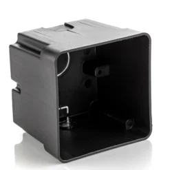 Lámpara empotrada LED Leti 100 Square-ST negro CCT