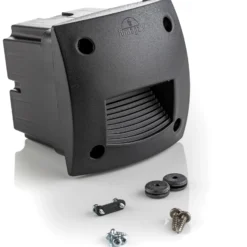 Lámpara empotrada LED Leti 100 Square-ST negro CCT