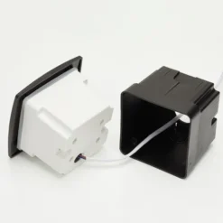 Lámpara empotrada LED Leti 100 Square negro 3W CCT