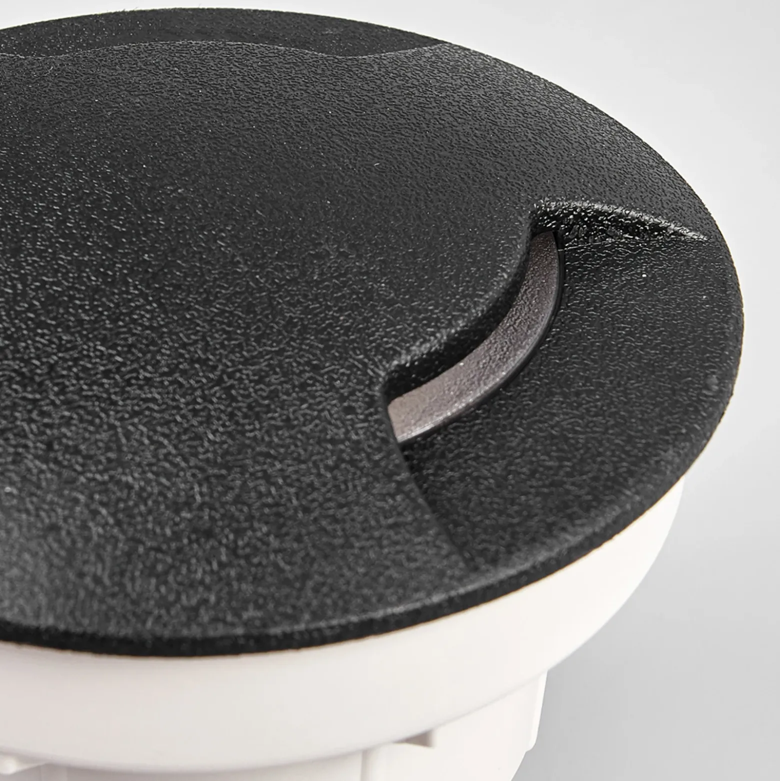 Lámpara empotrada suelo LED Ceci 120-3L negro CCT
