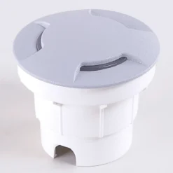 Lámpara empotrada suelo LED Ceci 120-3L gris CCT