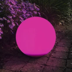 Lámpara esférica LED solar Globo