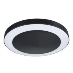 lámpara exterior LED Circula de Paulmann, antracita, sensor, IP44