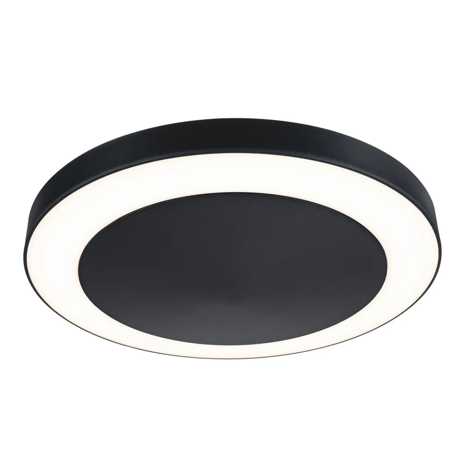 lámpara exterior LED Circula de Paulmann, antracita, sensor, IP44