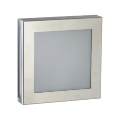 Lámpara exterior LED con sensor Aqua Legendo Mini, acero inoxidable