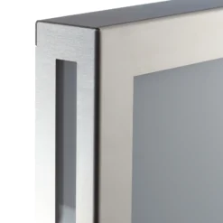 Lámpara exterior LED con sensor Aqua Legendo Mini, acero inoxidable