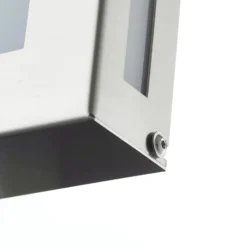 Lámpara exterior LED con sensor Aqua Legendo Mini, acero inoxidable