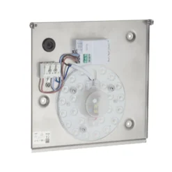 Lámpara exterior LED con sensor Aqua Legendo Mini, acero inoxidable