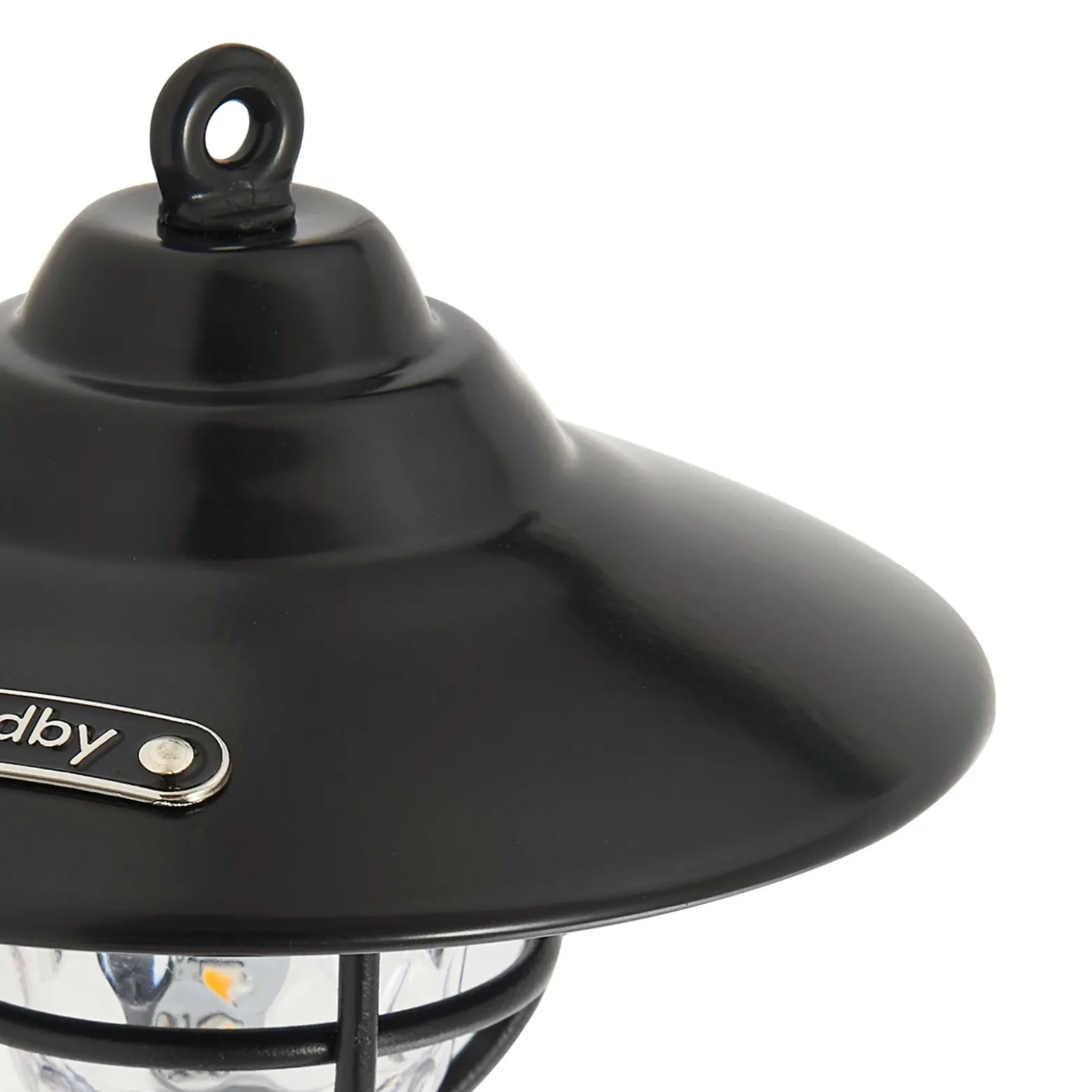 Lámpara exterior LED Lindby Ketil, negra, pica de tierra, batería