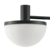 Lámpara exterior LED Lucande Toras, negra, de 1 luz, CCT atenuable