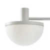 Lámpara exterior LED Lucande Toras, gris claro, 3 luces, CCT atenuable