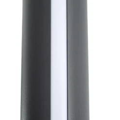 Lámpara exterior LED Lynel de Lucande, antracita, altura 200 cm, IP54