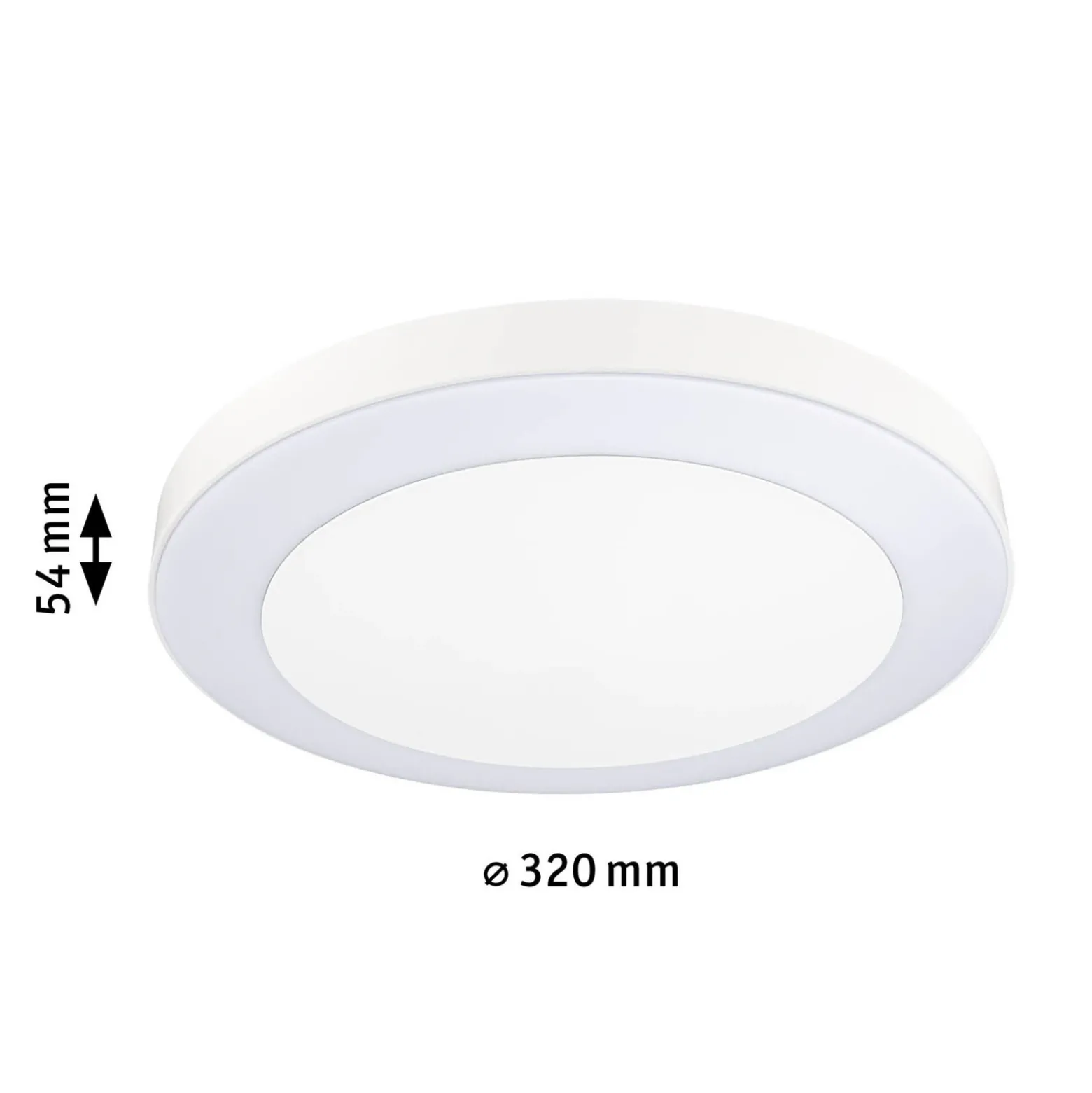 Lámpara exterior LED Paulmann Circula ZigBee, blanca