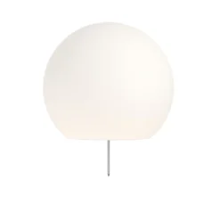 Lámpara globo Cumulus L, Ø 60 cm, blanca, plástico, IP44, E27