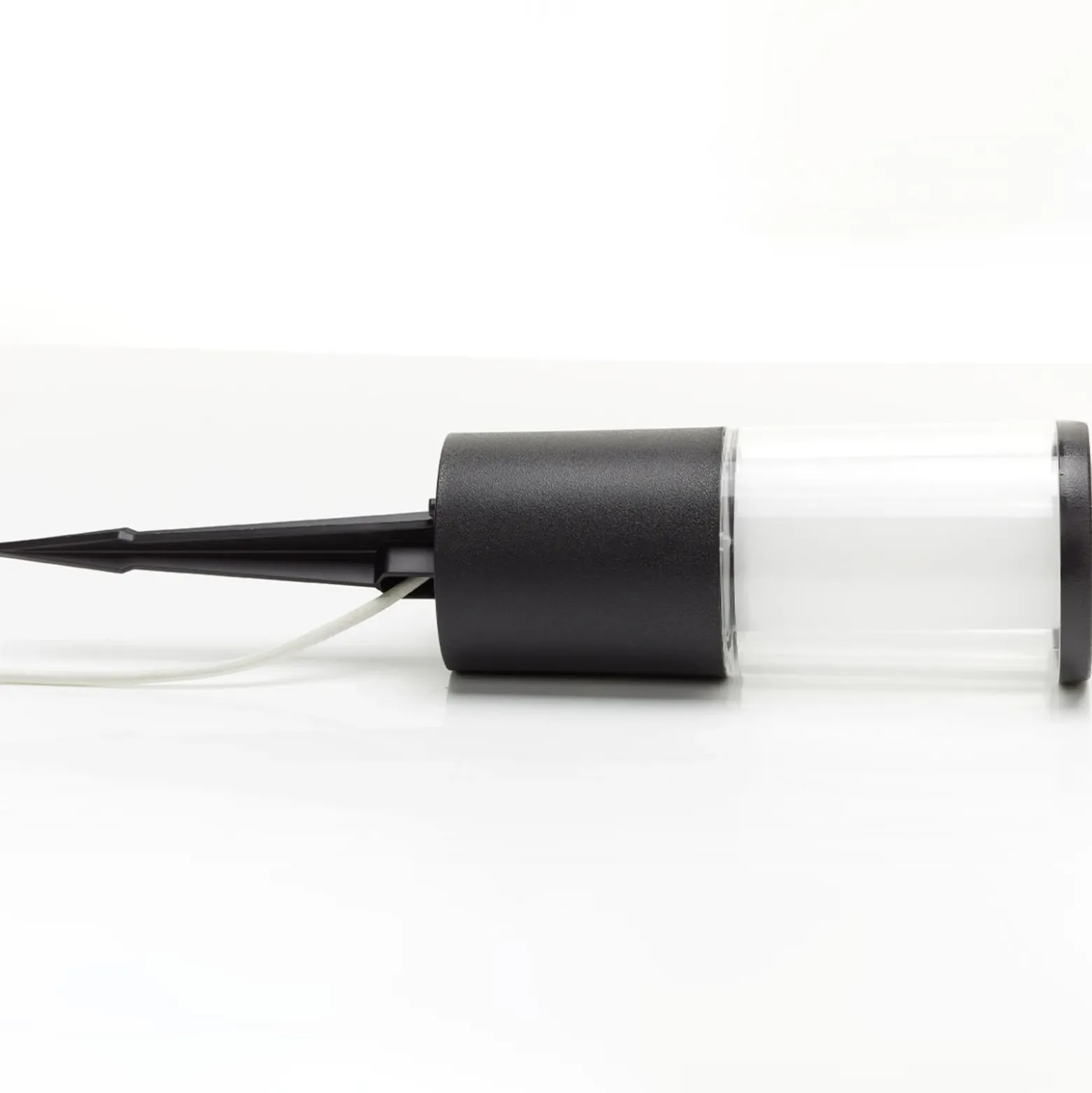 Lámpara LED con pica Carlo en negro 25cm 3,5W CCT