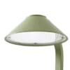 Lámpara LED con pica Lindby Capelo, verde claro, 78 cm, IP65