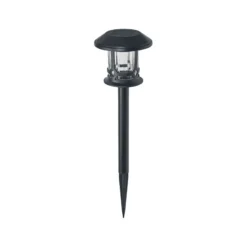 Lámpara LED con pica solar OSRAM SMART+, negro RGB CCT IP44