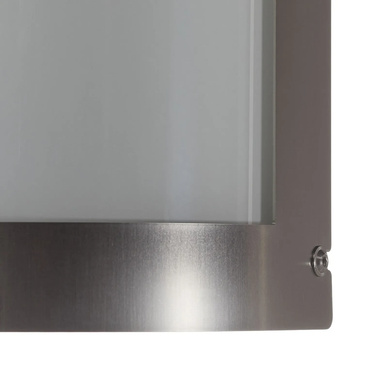 Lámpara LED con sensor Aqua Marco, acero inoxidable