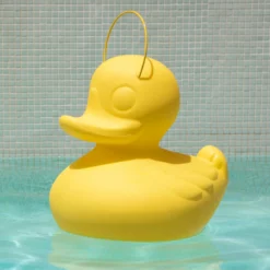 Lámpara LED de diseño DUCK-DUCK XL para exteriores en color amarillo