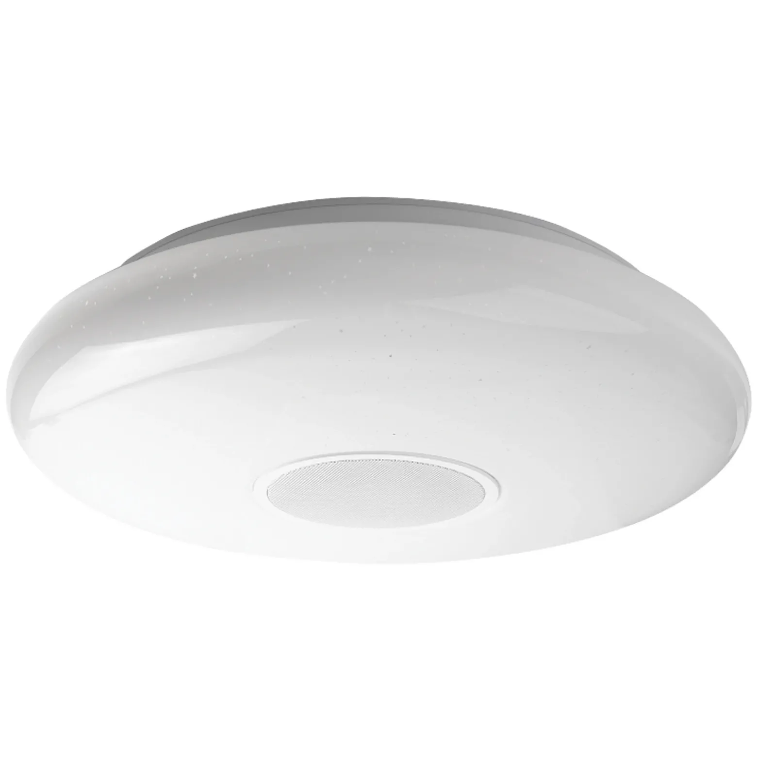 Lámpara LED de techo MEGAMAN «Matter Muse», blanca, RGBW, IP54, inteligente