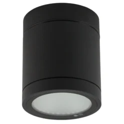 Lámpara LED de techo Negro para el exterior