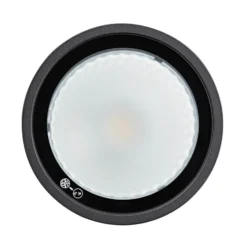 Lámpara LED de techo Negro para el exterior