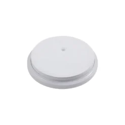 Lámpara LED de techo para exterior Doki de Lindby, 26 cm, blanca, plástico